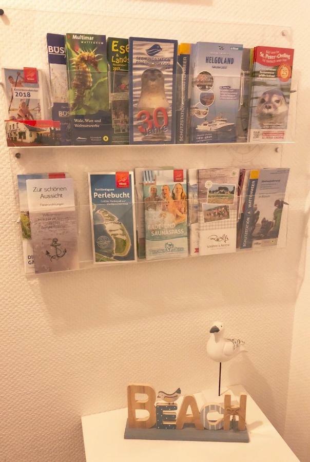Apartments Zur Schoenen Aussicht 比苏姆 外观 照片